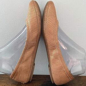 Lucky Brand Textured Leather Ballet Flat Emmie Shoe Women's Size 9M🌴
